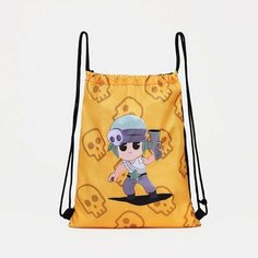 Мешок для обуви на шнурке, цвет жёлтый Top Market