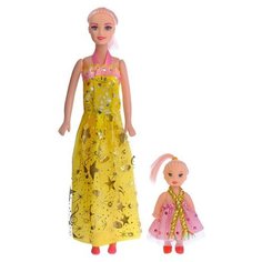 Кукла-модель «Каролина» с малышкой, микс 1 Toy