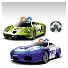 MYX Радиоуправляемый Конструктор - Автомобили Mclaren и Ferrari "Полиция" MYX 2028-2J04B ()