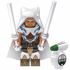 Фигурка Star Wars Звёздные Войны, Асока Тано, конструктор для мальчиков Нет бренда