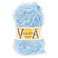 Пряжа Visantia Trafka голубой (7), 100%полиэстер, 150м, 100г, 2шт