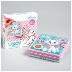 Алмазная мозаика на шкатулке Самая милая, Коты Аристократы, 14 x 13,6 см Нет бренда