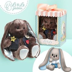 Мягкая игрушка «Малыш Lu в жилете», заяц, 25 см Зайки Li&Lu
