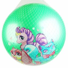 Мяч 23 см. с наклейкой звездные питомцы Играем Вместе AD-9(SHST)