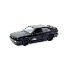 Машинка металлическая RMZ City 1:32 Audi Quattro Coupe (1980-1991) черный матовый 554066M Uni Fortune