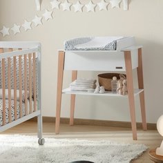 Комод Miсuna пеленальный CAMB-1916 natural wax/white Micuna