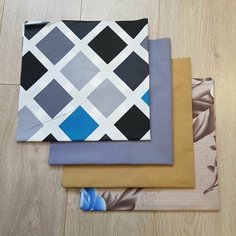 Ткань для рукоделия. Отрезы для пэчворка. Ранфорс Турция. 59*59см. Kirsan