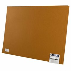 Бумага для пастели №502 коричневый гавана, Mi-Teintes, 3 листа 50х65 см, артикул 31032S109 Canson