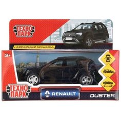 Модель DUSTER-BK Renault Duster черный Технопарк в коробке