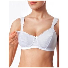 Бюстгальтер для кормления Bliss 210К кружевной (Белый; Размер 90-D