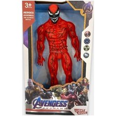 Игрушка фигурка супергерой Веном (Venom) Карнаж из комикса / 30 см со световыми и звуковыми эффектами Нет бренда