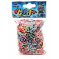 Rainbow Loom Резиночки для плетения браслетов RAINBOW LOOM Карнавал микс B0166