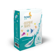 Dr.Aqua Первое море, соль детская морская природная для ванн 500 г Уралмедпром