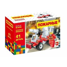 Конструктор ND Play Пожарная машина, 41 деталь, в коробке (NDP-135)
