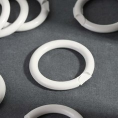 Кольцо для карниза, d = 38/52 мм, цвет белый No Brand