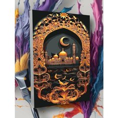 Картина по номерам Рамадан Мечеть Полумесяц Луна Круто красим