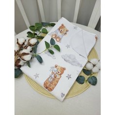 Пеленка непромокаемая "Мишки на подушках", 1шт 70х100см Чудо Детство