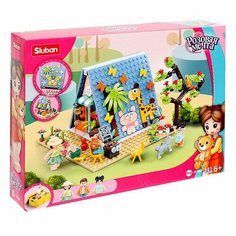 Конструктор Розовая мечта Летний домик, 341 деталь Китай