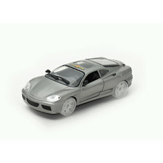 Porsche Машинка на батарейках музыкальная, серая, 24 см Toysa