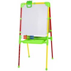 Мольберт растущий для мела/магнитно-маркерный, 53х46 см, BRAUBERG "NIKA KIDS", светофор, 238051