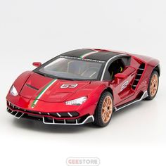 Металлическая машинка Ламборгини Centenario 1:24 Che Zhi