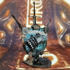 Металлический конструктор / 3D конструктор / Сборная модель The sigil of House Stark