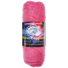 Пряжа Color City Белый леопард розово-желтый меланж (2919), 30%мохер/60%австралийский кашемир/10%акрил, 180м, 100г, 2шт