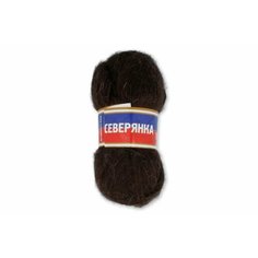 Пряжа Камтекс Северянка шоколад (63), 65%акрил/30%шерсть/5%верблюжья шерсть, 150м, 100г, 3шт