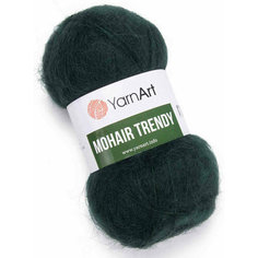 Пряжа Yarnart Mohair Trendy болотный (108), 50%мохер/50%акрил, 220м, 100г, 5шт
