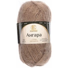 Пряжа Камтекс Ангара лен (007), 35%мохер/15%шерсть/50%акрил, 250м, 100г, 2шт