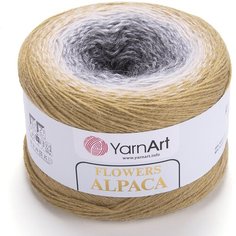 Пряжа Yarnart Flowers Alpaca 411