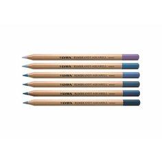 Lyra Набор цветных карандашей "Rembrandt Aquarell" сине-фиолетовые оттенки, 6шт