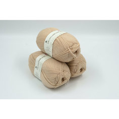 Пряжа Пехорка, Австралийский меринос, цвет: 442-Натуральный, Длина нити: 400 м, 100 г. х 3 шт.