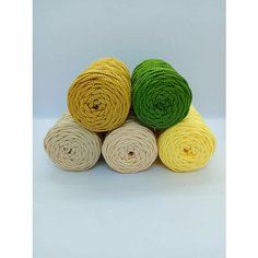 Шнур полиэфирный для вязания 3мм подарочный набор(№31) Рессла