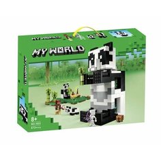Конструктор Майнкрафт My World "Дом панды" 1033 573 детали Lion King