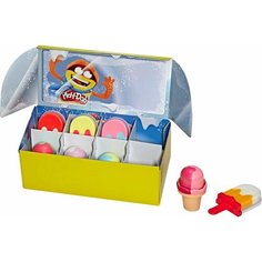 Набор игровой Play-Doh Масса для лепки Мороженое х3шт