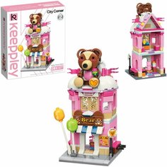 Конструктор Keepplay серия City Corner Магазин игрушек 281 деталь C0109q Keeppley