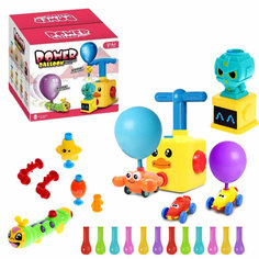 Игровой набор машинки 10 х 6 х 5 см на воздушных шариках, КВ158 Essa Toys