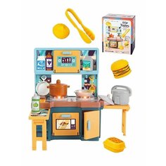 Игровой набор "Кухня", свет, звук, в комплекте 15 предметов. Наша Игрушка
