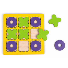 Головоломка "Крестики нолики", Желтый (арт. 962099) Наша Игрушка