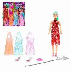 Кукла-модель Оля с аксессуарами Нет бренда