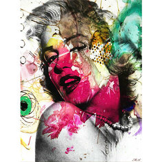 Картина по номерам "Мэрилин Монро"на холсте, 40x50 см DIY