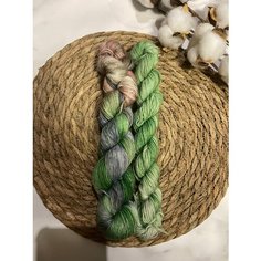 Пряжа ручного крашения ручное окрашивание