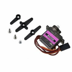 Цифровой сервопривод MG90D Micro Servo металлическая шестеренка для вертолета автомобиля модели игрушки Нет бренда
