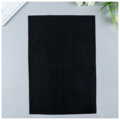 Фетр мягкий 1 мм 20х30 см черный Noname