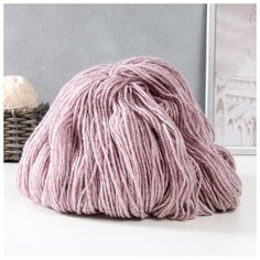 Пряжа "Карачаевская" 100% акрил 820-850м/250-280гр (сухая роза)