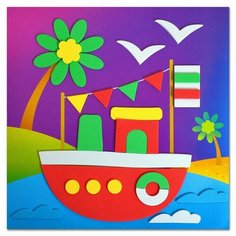 Мягкая картинка «Кораблик» Дрофа Медиа