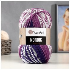 Пряжа "Nordic" 20% шерсть, 80% акрил 510м/150гр (658), 1шт Yarn Art