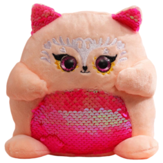 Мягкая игрушка Milo toys Лисичка, 17 см, бежевый