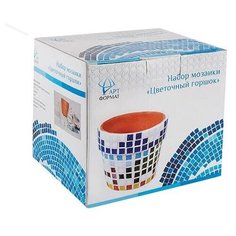 Набор мозаики "Цветочный горшок" АРТформат